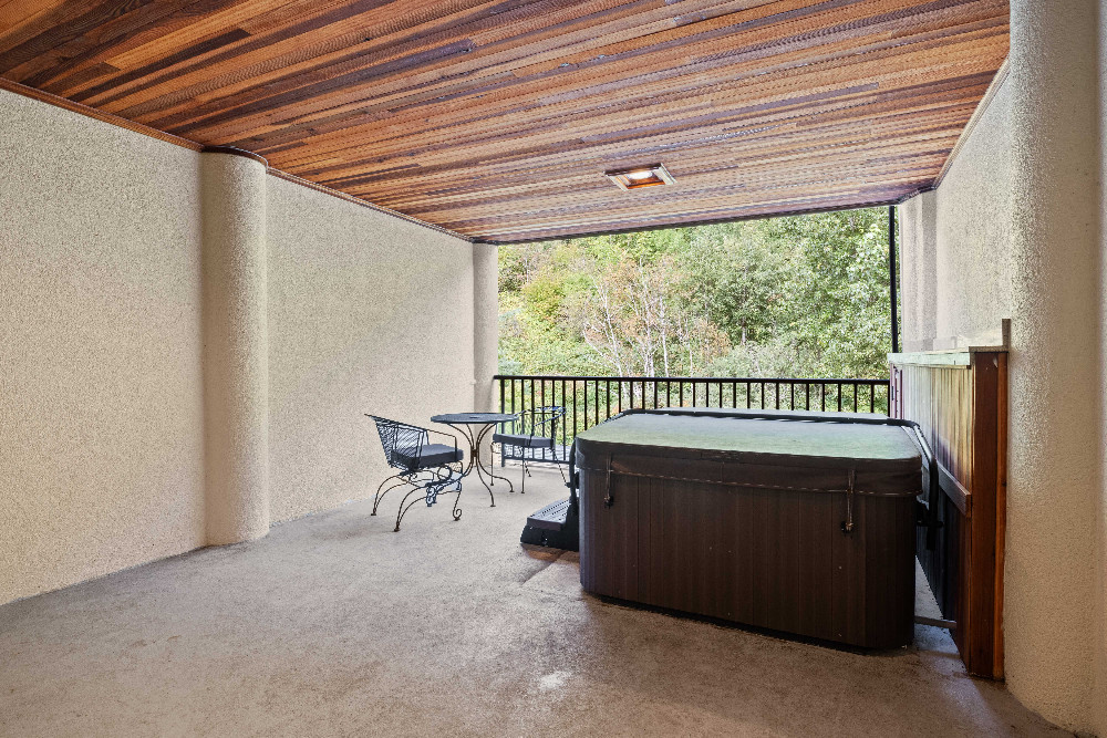 King Mineral Hot Tub Forest View