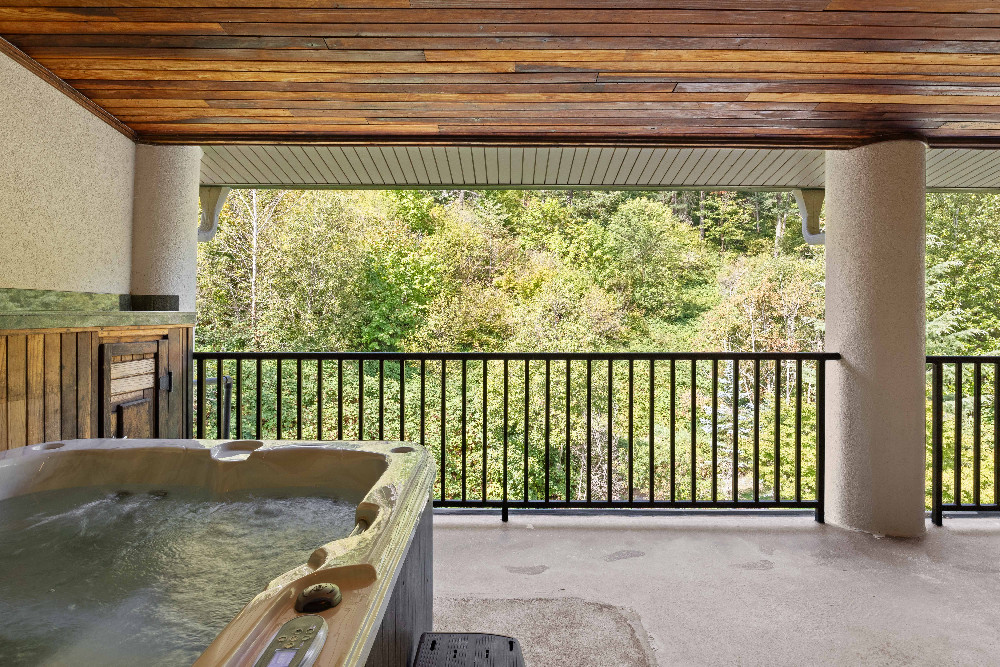 Two Bedroom Mineral Hot Tub Suite Forest View